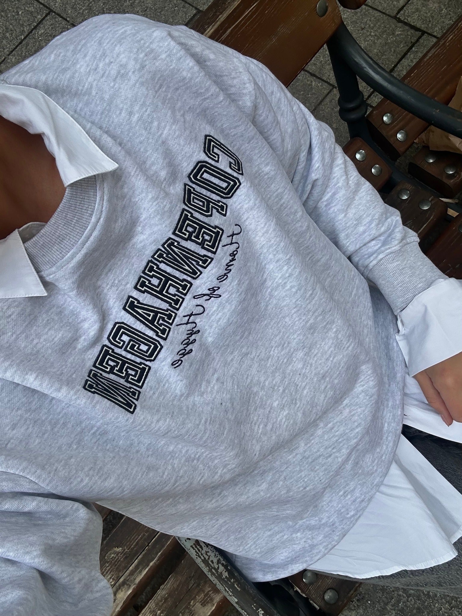VMHOLLY Sweatshirt - Light Grey Melange